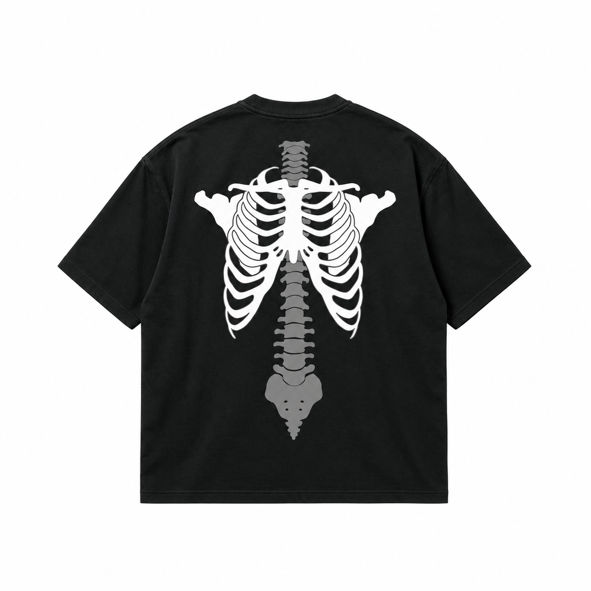 "Ribcage" Tee | Black