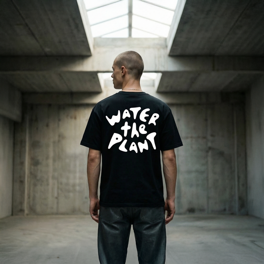 SMILEYWORLD® MOON TSHIRT | BLACK