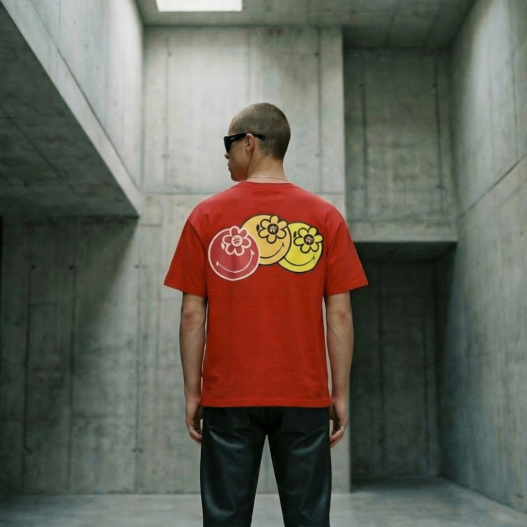 Smiley® Philia Tshirt | Red