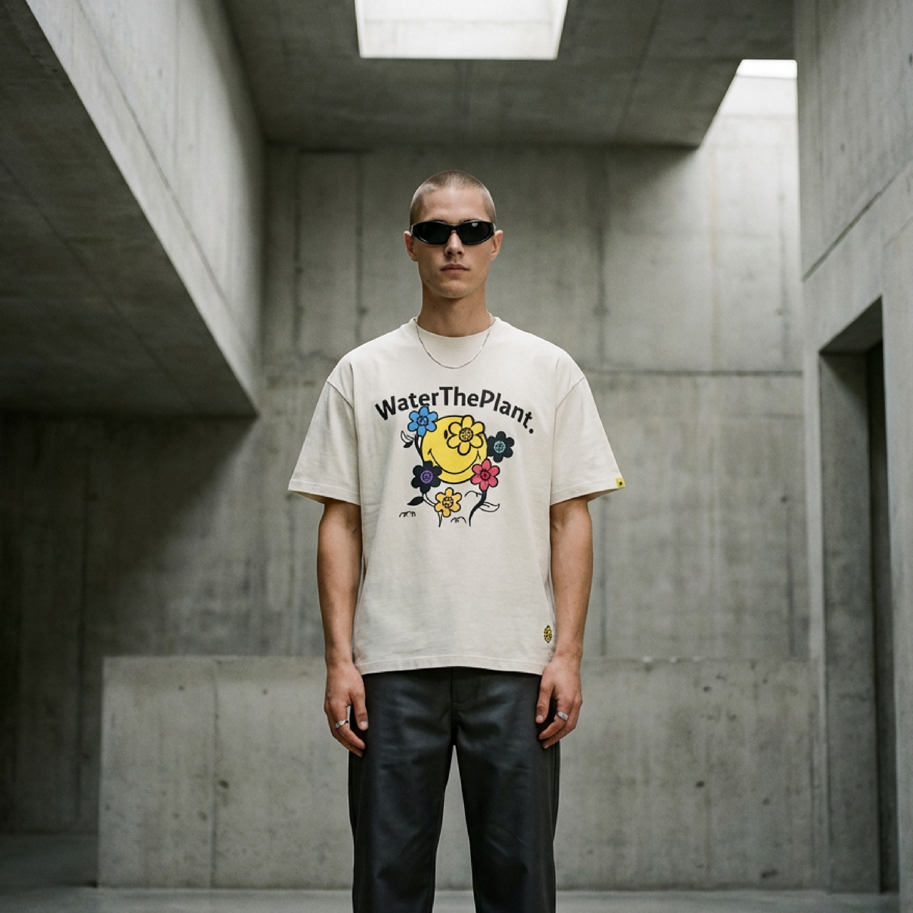 SMILEYWORLD® TOGETHER TSHIRT | CREAM