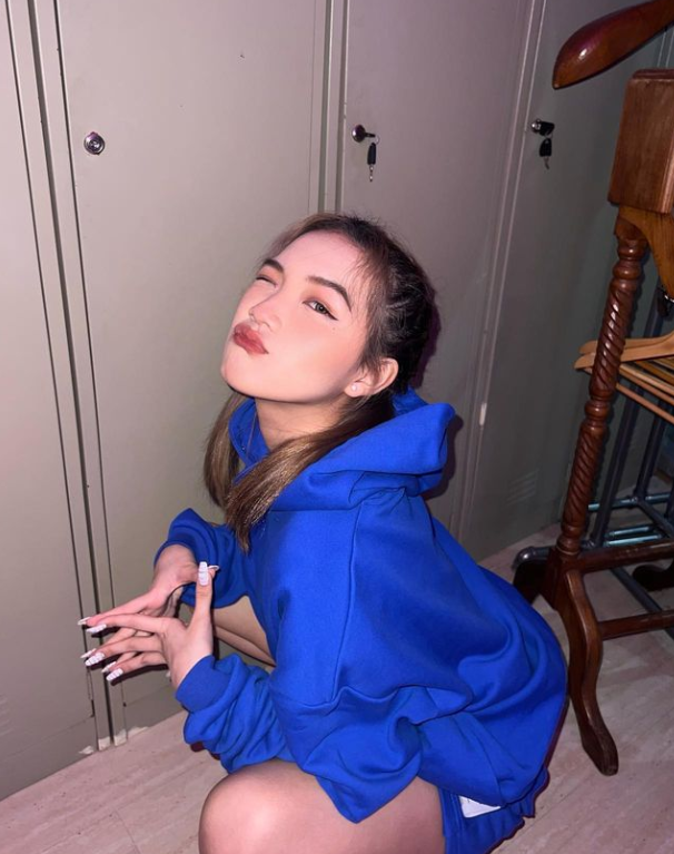 Cobalt hoodie top