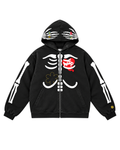 "Skelly" Hoodie | Black