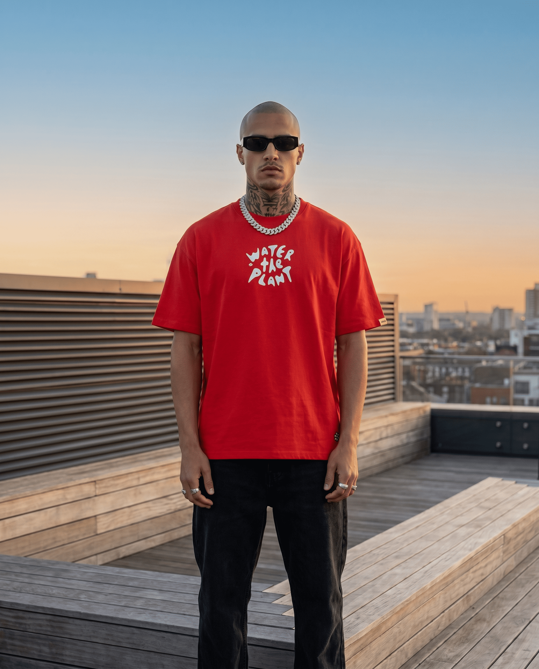 Smiley® Logo Tee | Red