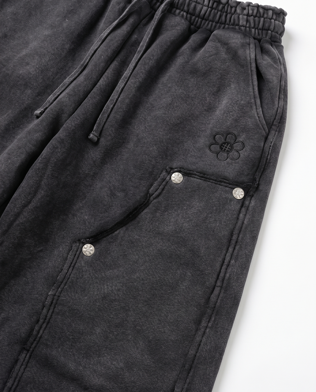 Stud Lounge Pants | Black