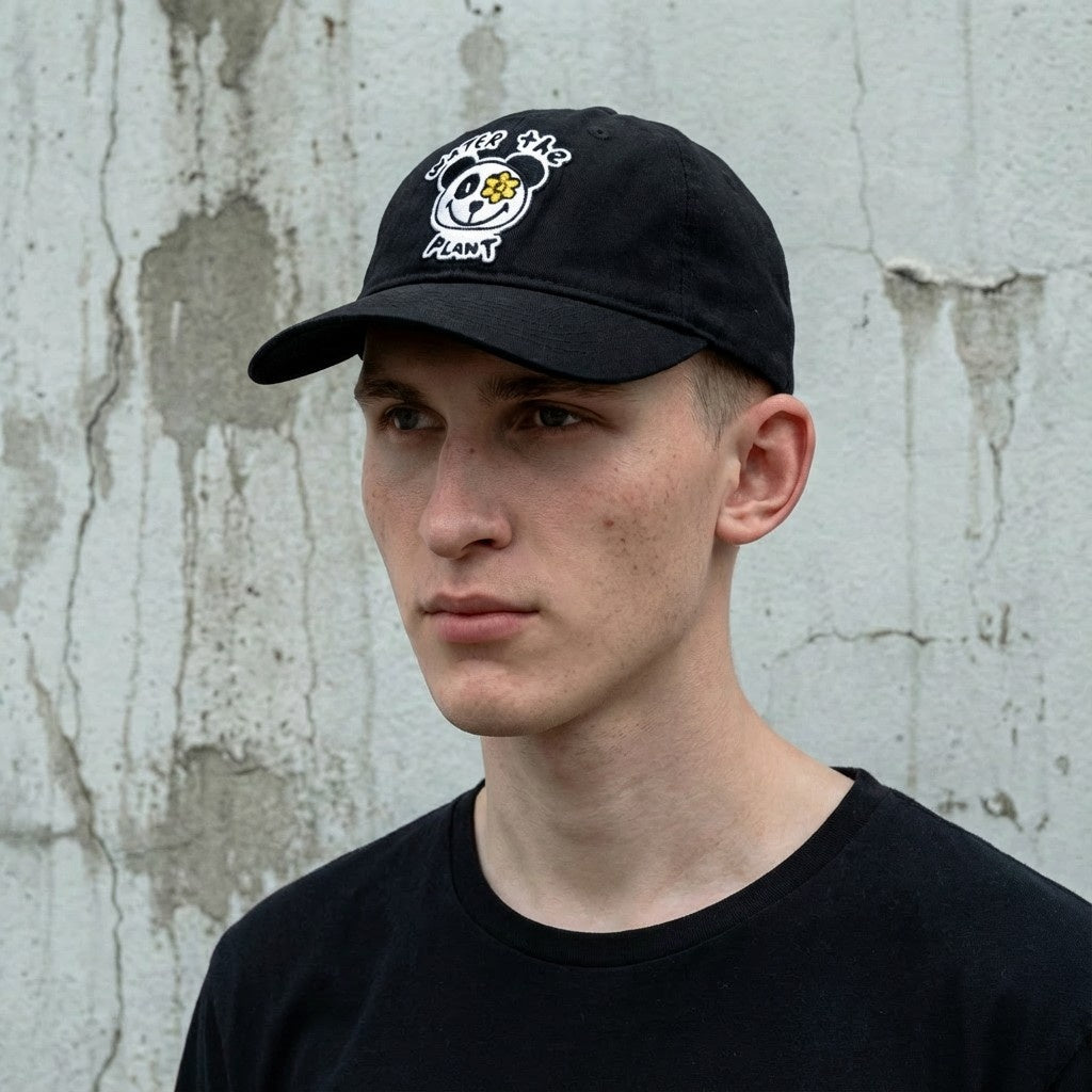 WTP "PANDA" CAP | BLACK