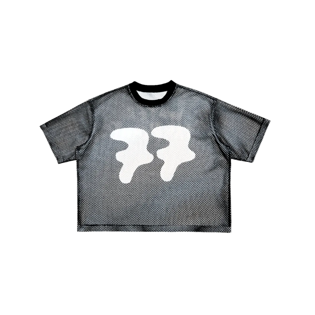 WTP "77" Mesh Baseball Jersey | Black