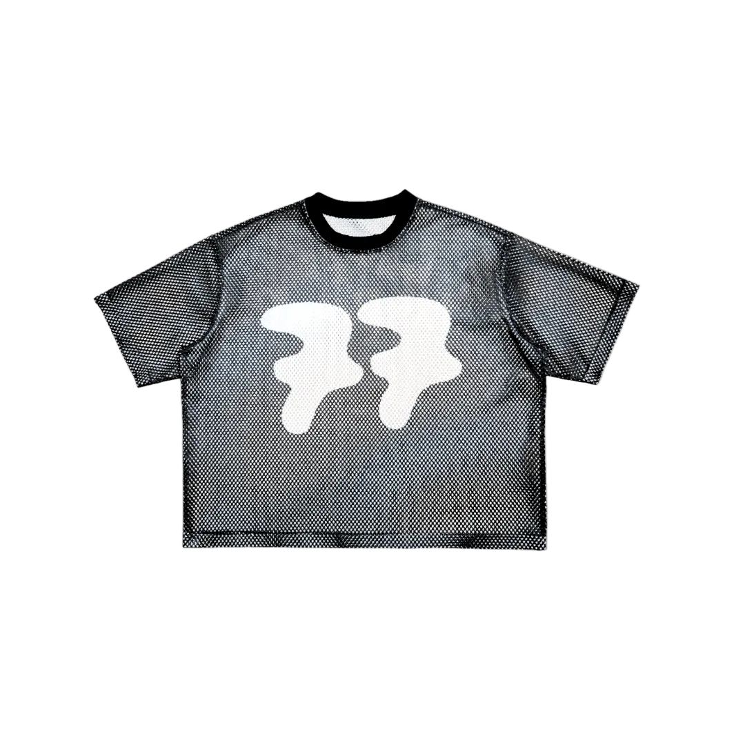 WTP "77" Mesh Baseball Jersey | Black