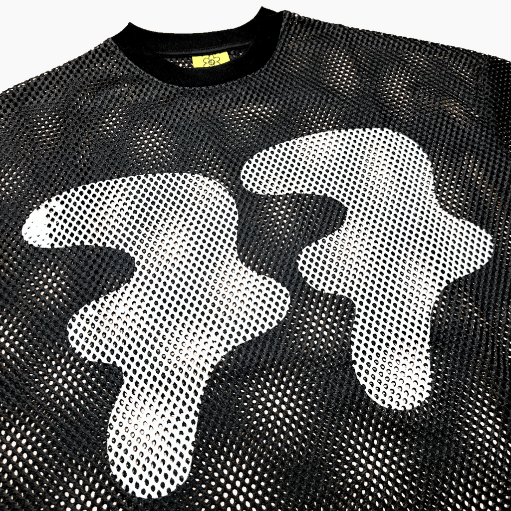 WTP "77" Mesh Baseball Jersey | Black