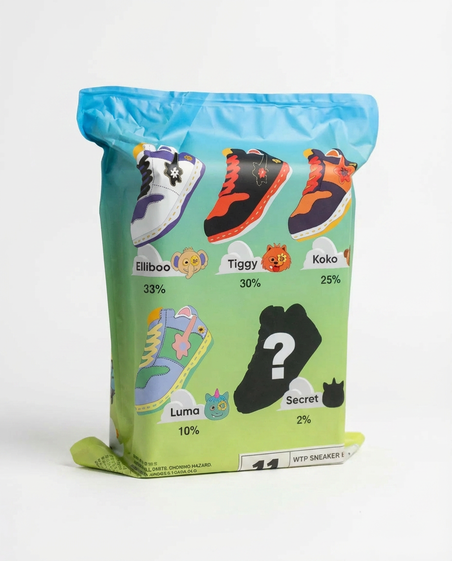 WTP Anniversary Sneaker Blind Box | 5 Variations