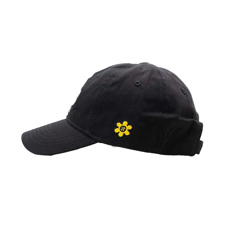 WTP "INVERT FLOWERET" CAP | BLACK