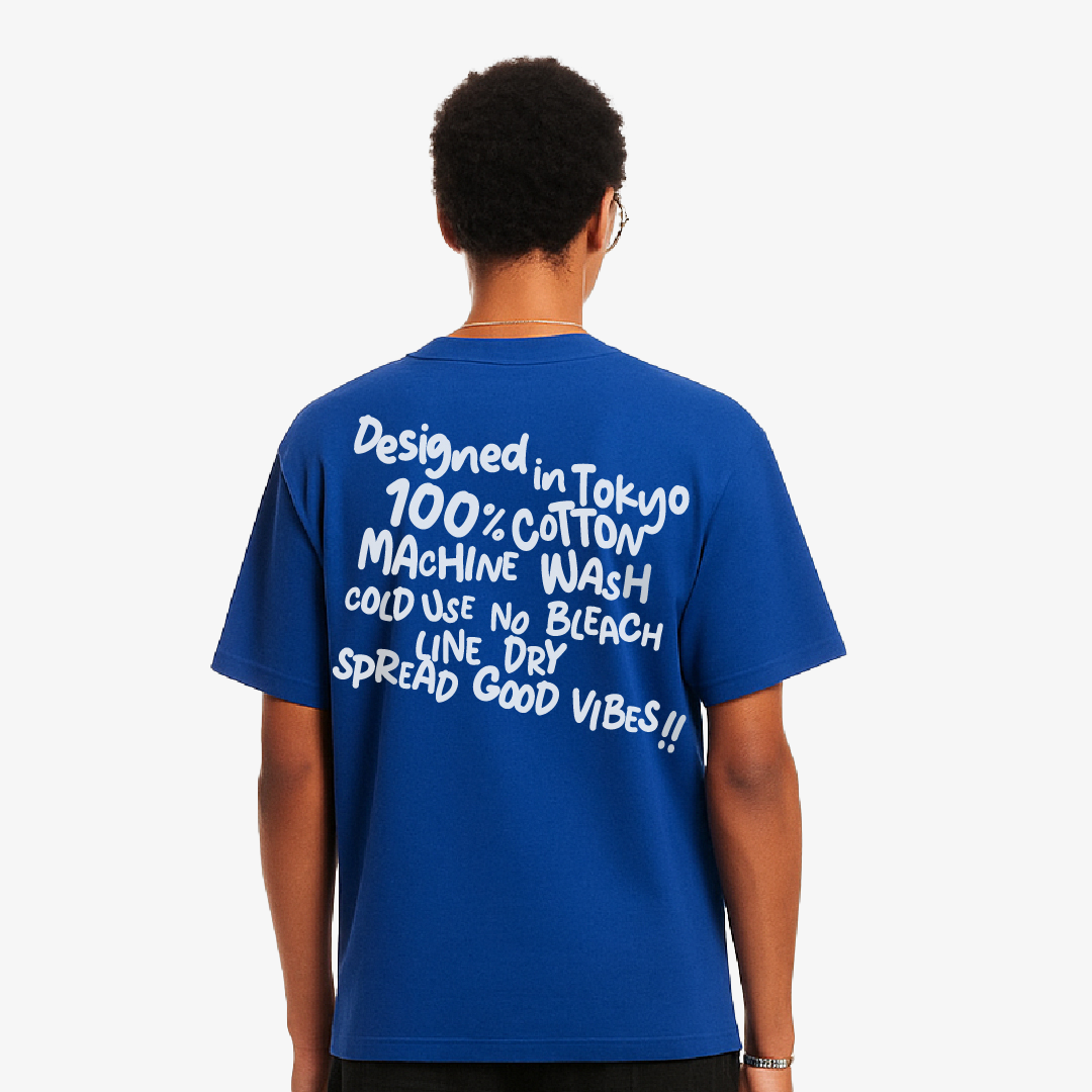 "SCRIPTURE" Tee | Rare Blue