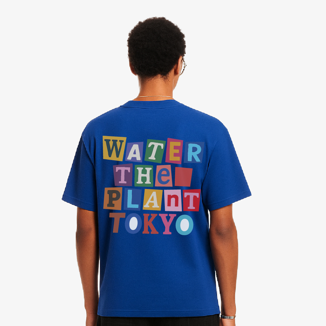 "TOKYO BLOCK" Tee | Rare Blue