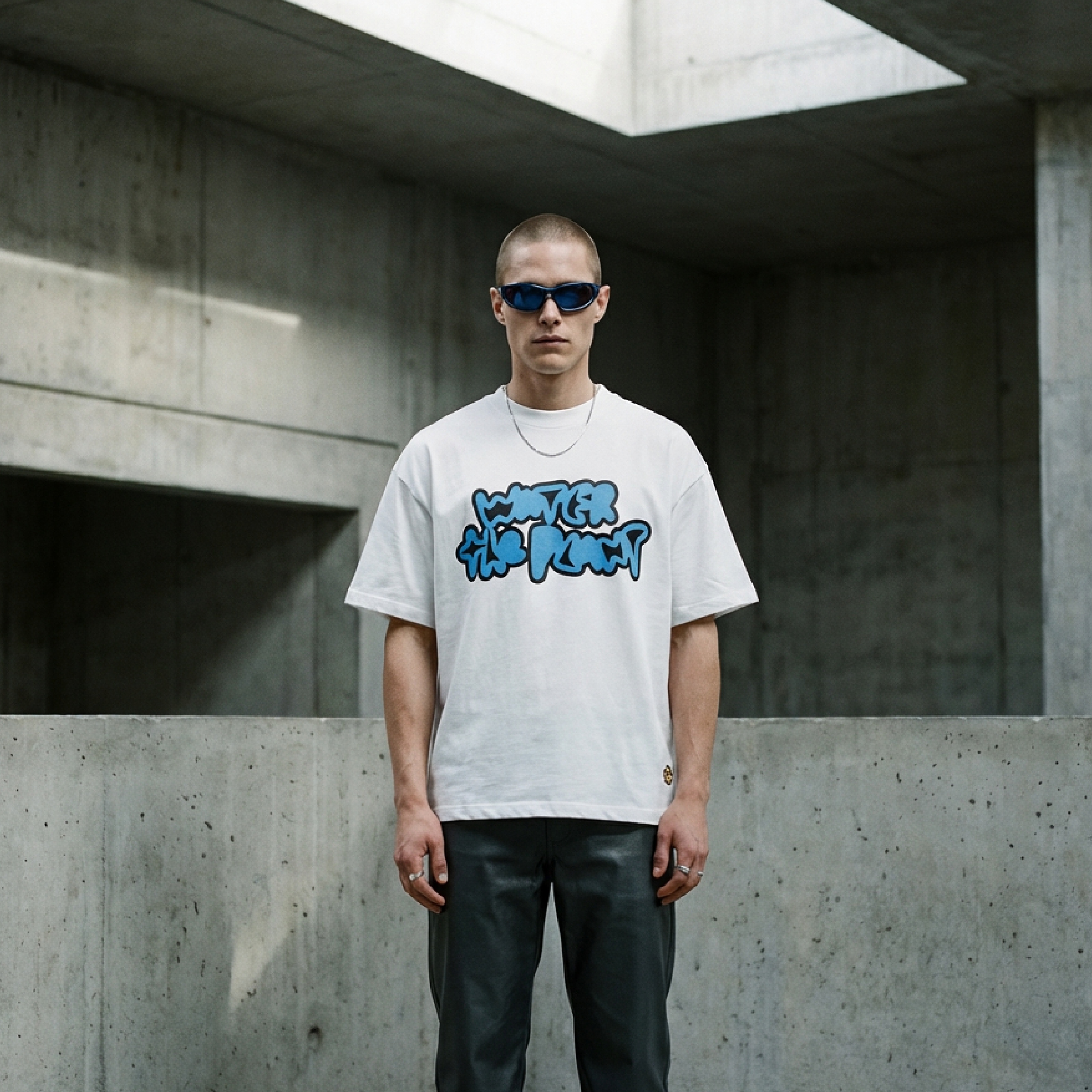 WTP "WTP Graffiti" Tshirt | White