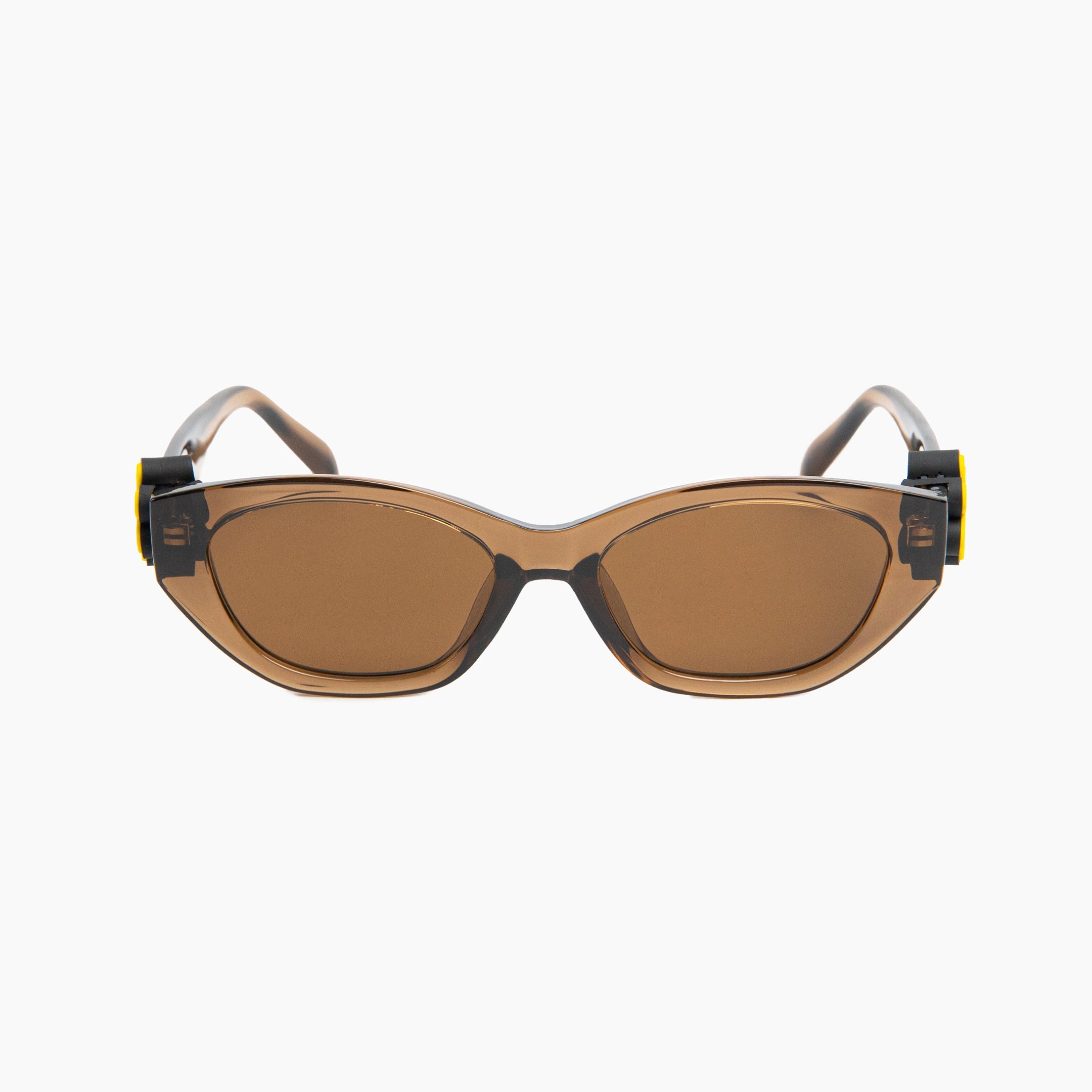 """WTPUFF"" Sunnies | Brown | Brown Lense"