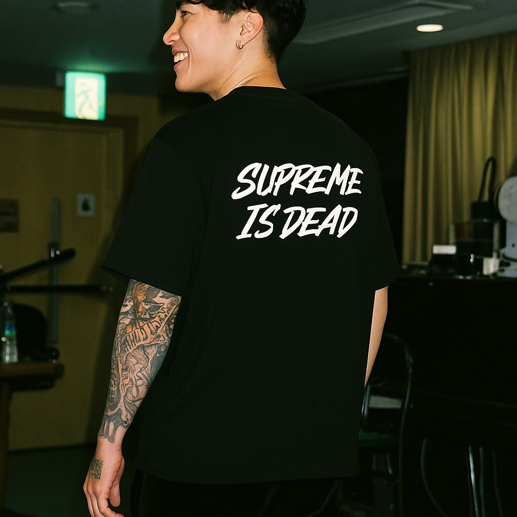 """NOT SUPREME"" T-SHIRT | BLACK"
