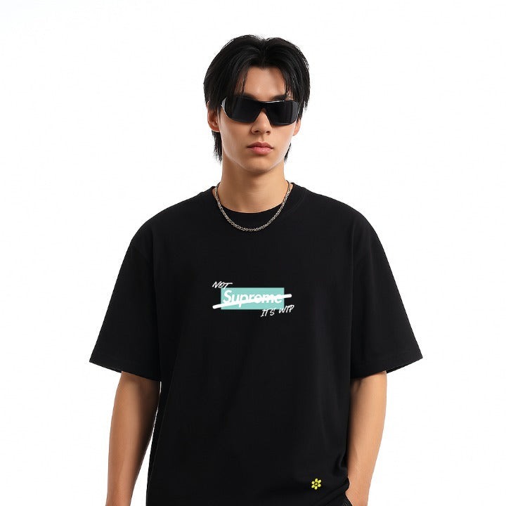 """NOT SUPREME"" T-SHIRT | BLACK"