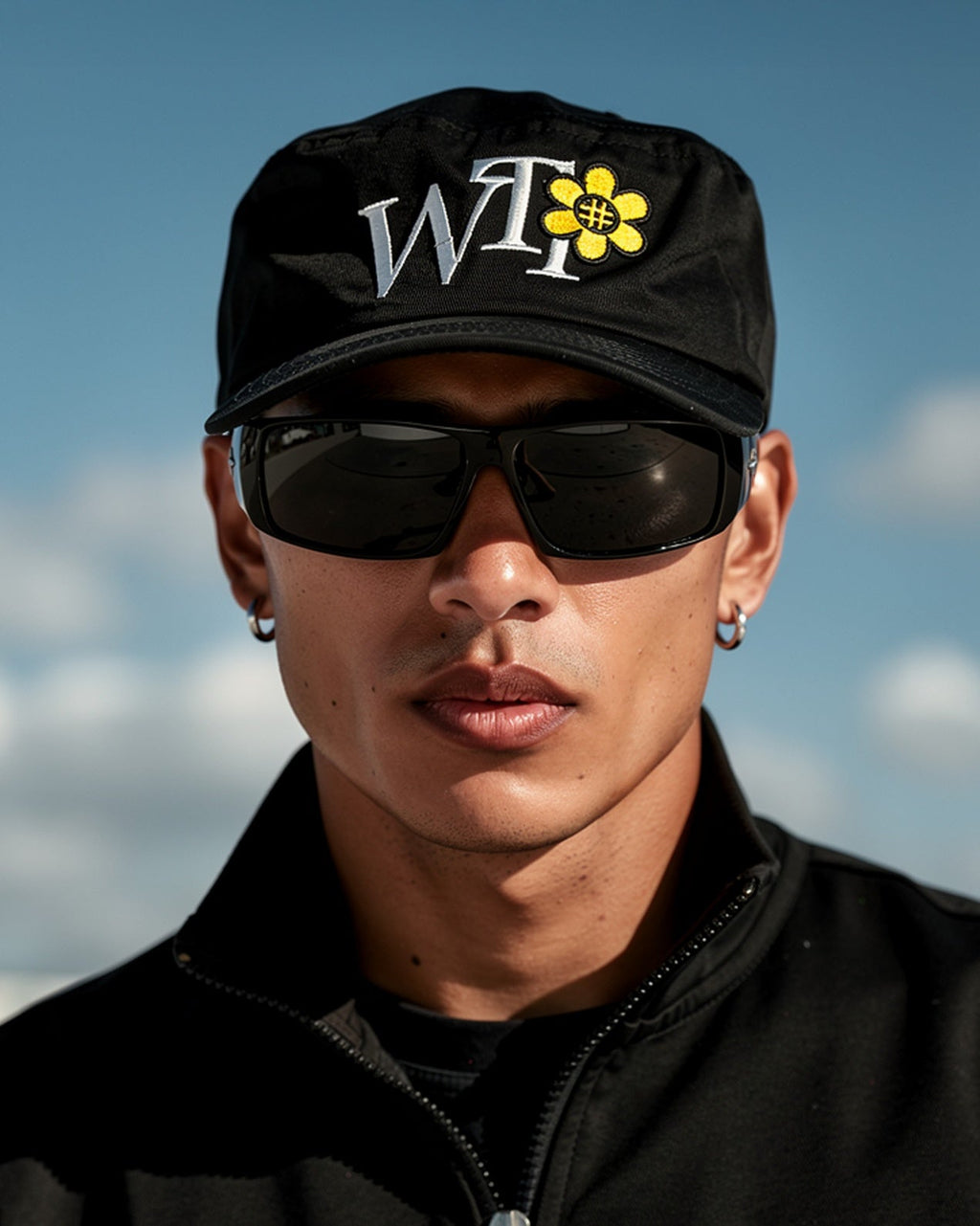 "Logo" Pill Box Cap