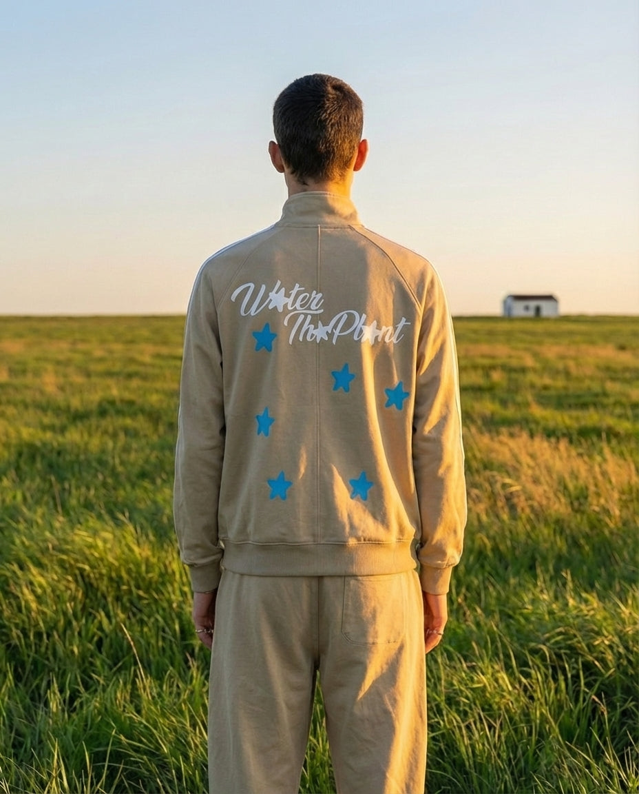 Star Track Jacket | Beige