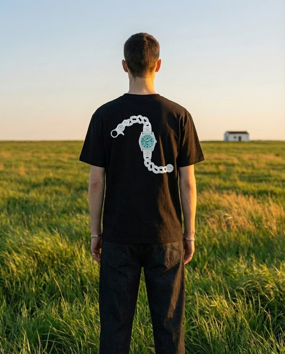 QT Graphic Tee | Black