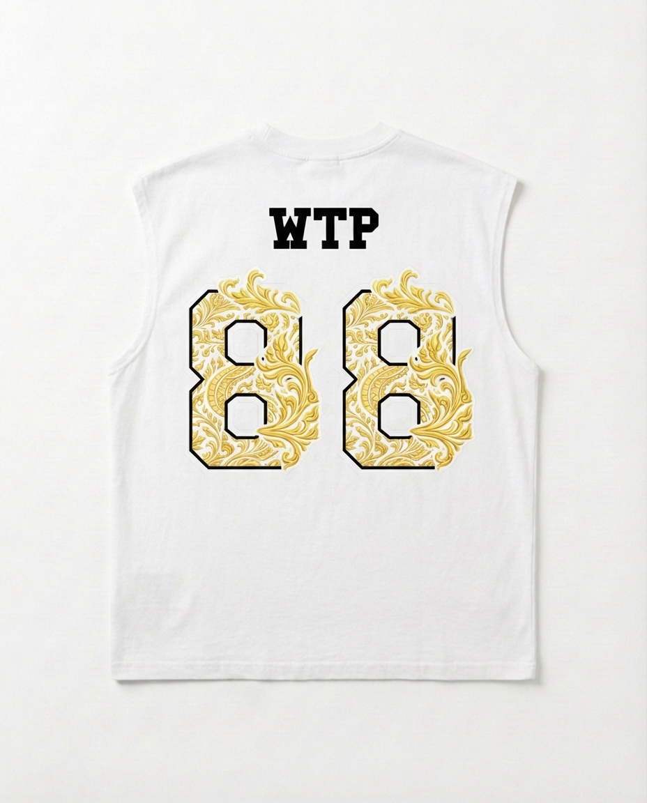 [CUSTOM] Logo Tank Top | White