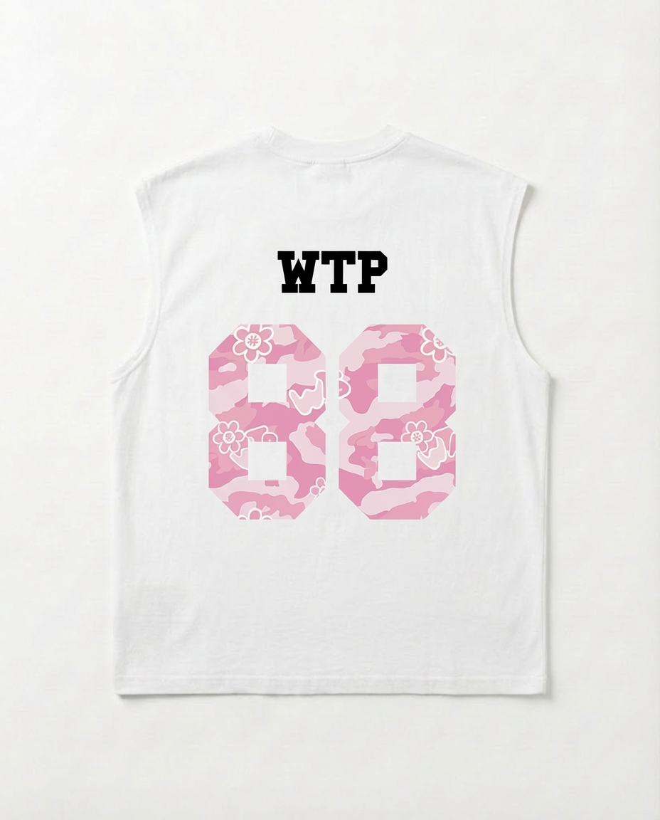 [CUSTOM] Logo Tank Top | White