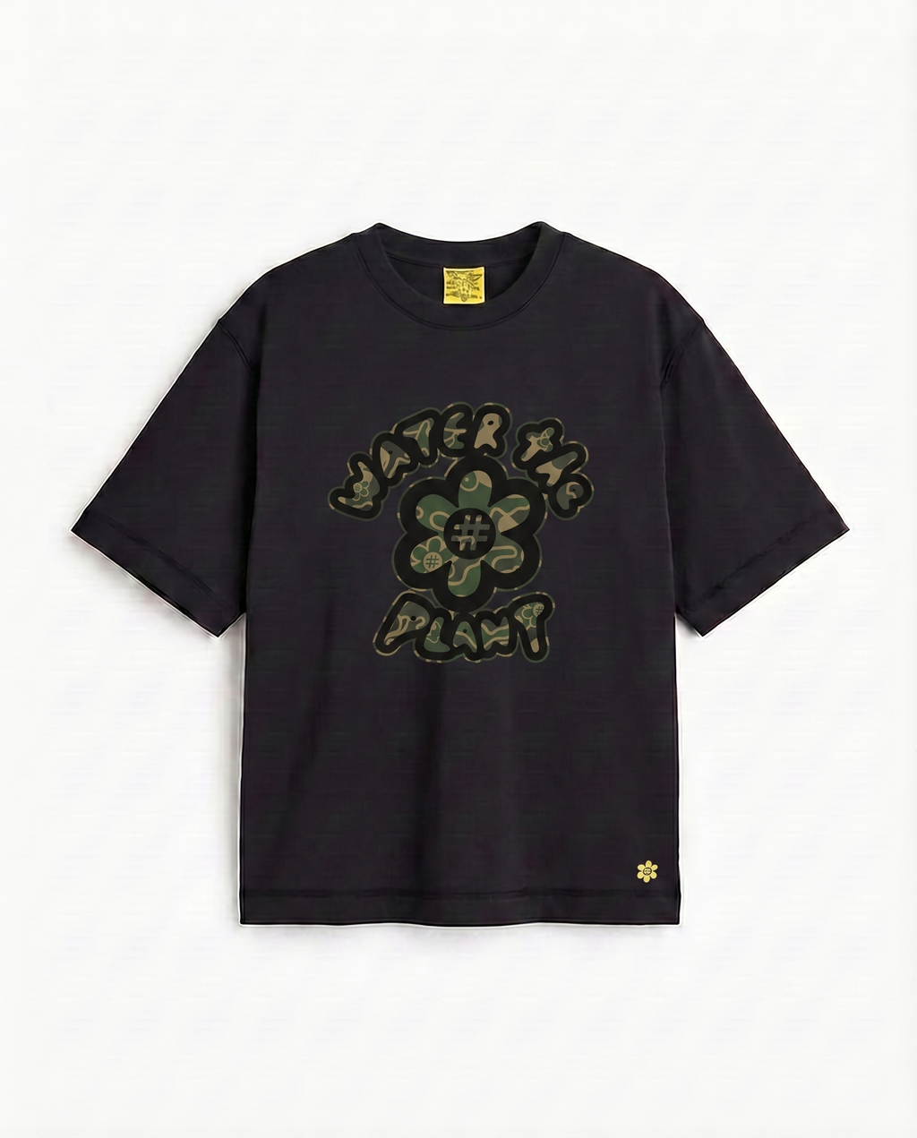 Wild FOMO logo tee | Black