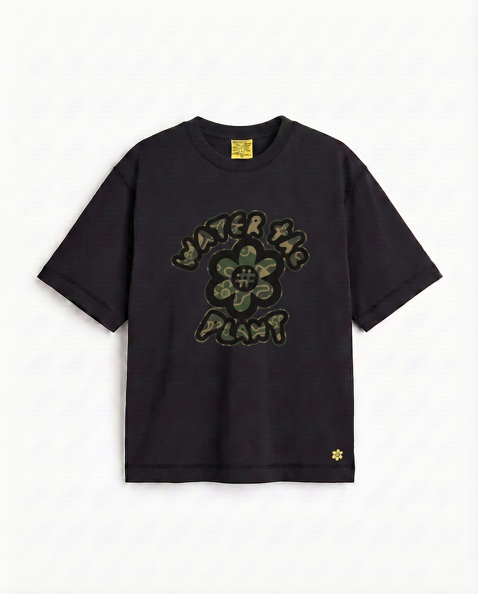 Wild FOMO logo tee | Black