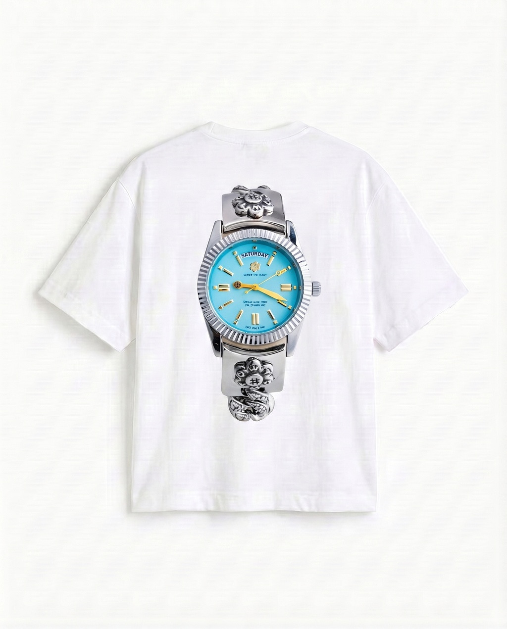 QT Dial Tee | White