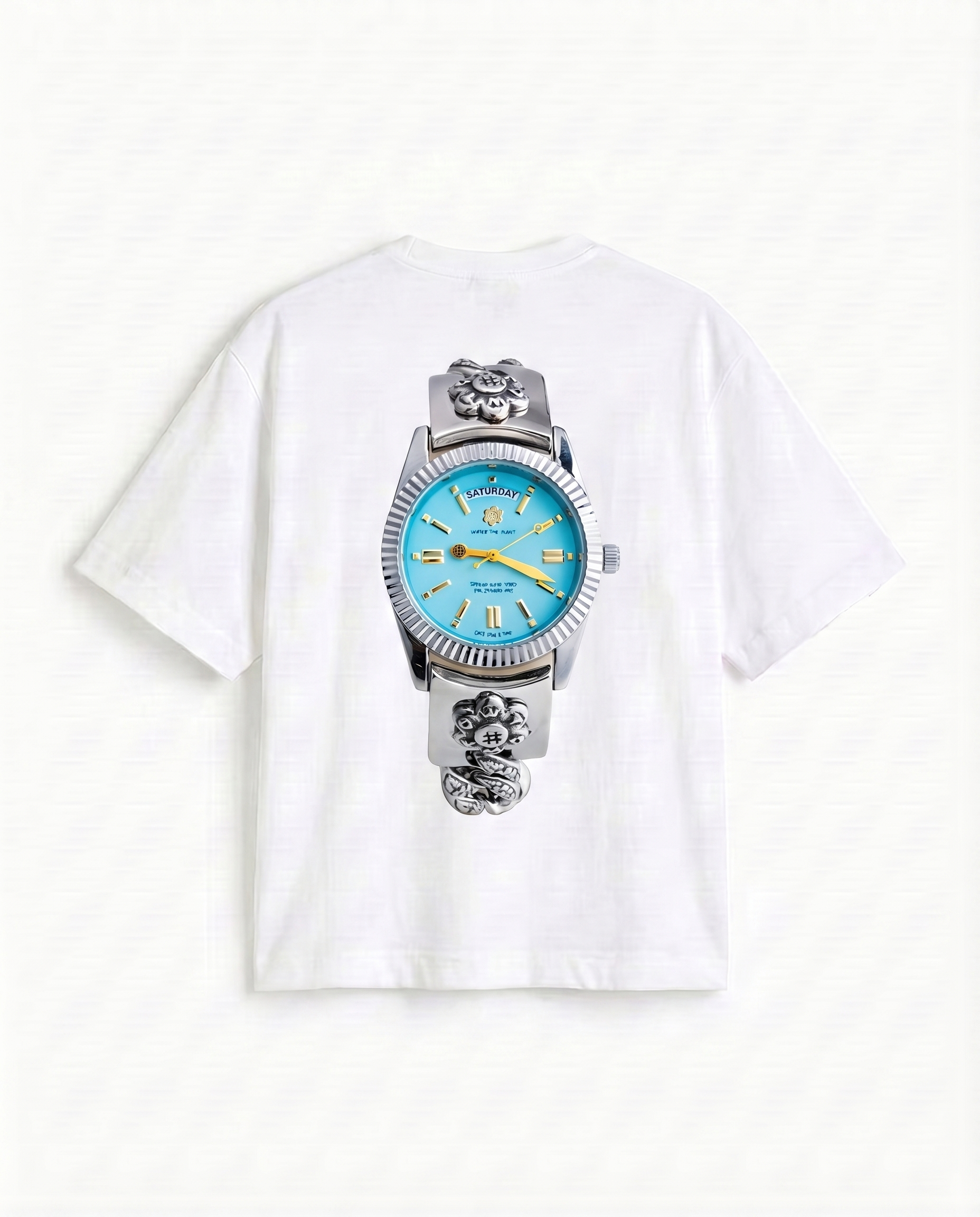 QT Dial Tee | White