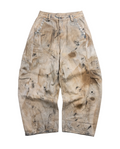 "DESERT" Curve Silhouette Pants | Brown