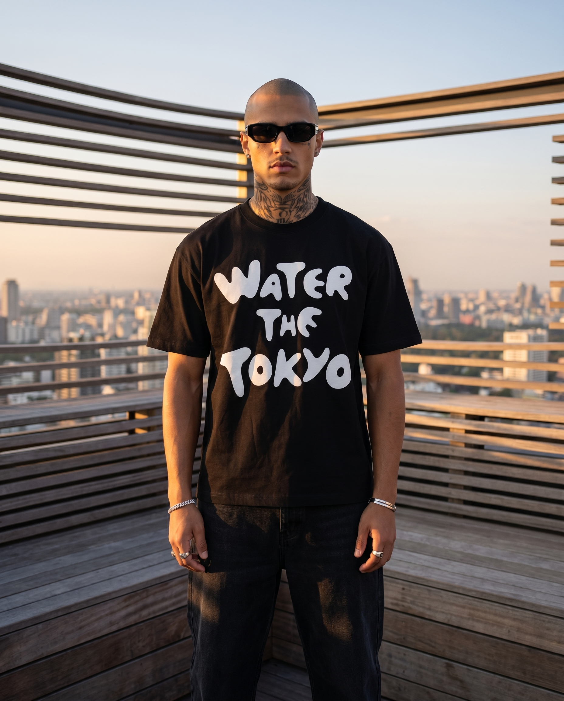 "WTTOKYO" Tee | Black