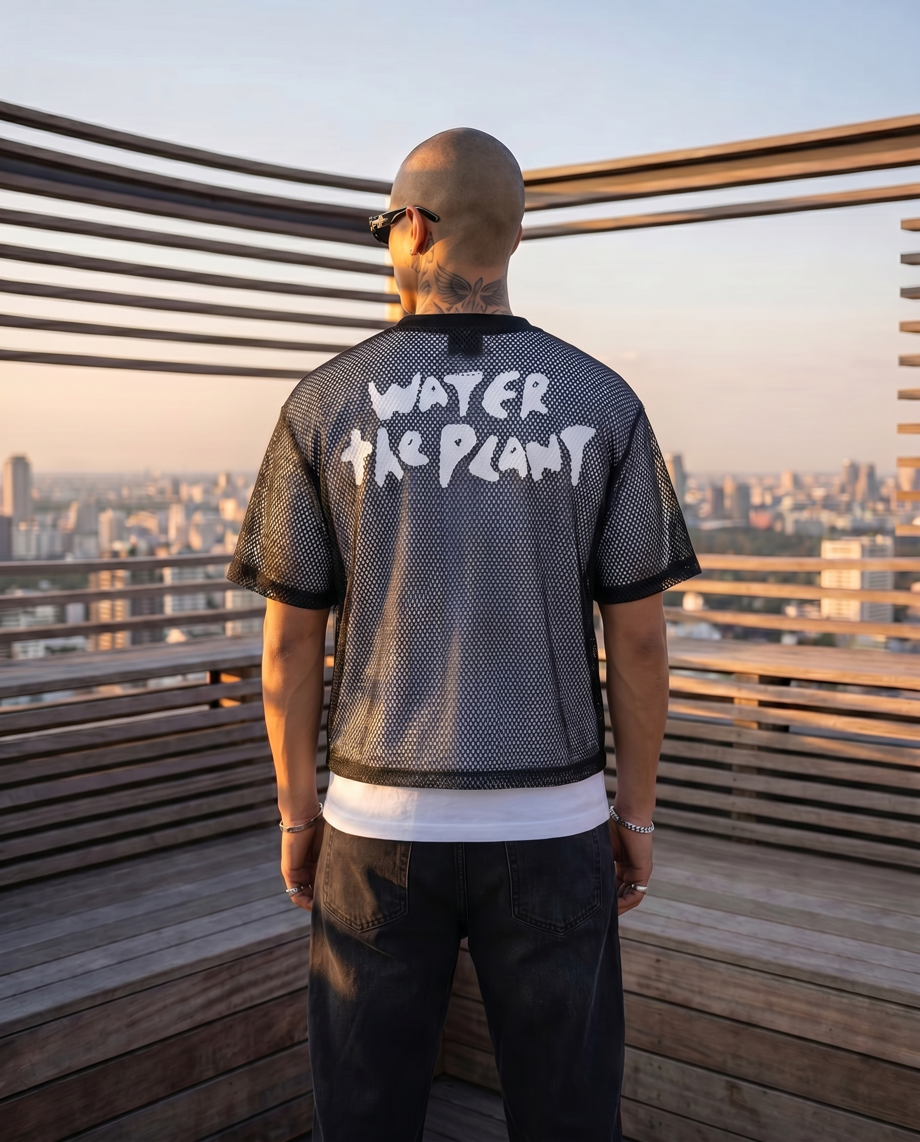 WTP "77" Mesh Baseball Jersey | Black