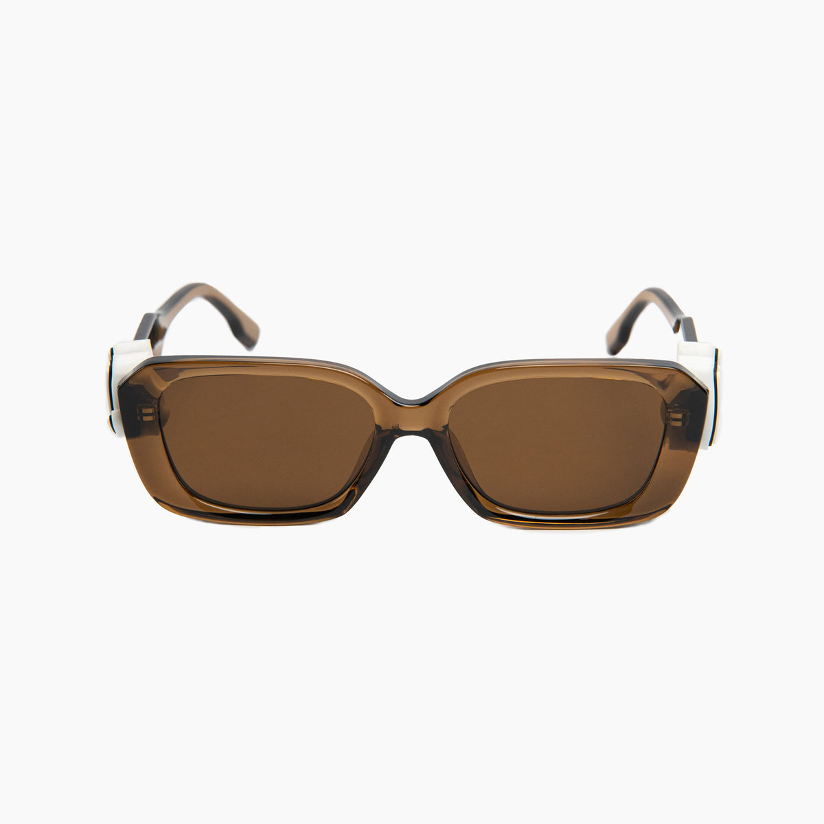 "WAVE" Sunnies | Chestnut | Amber Lens