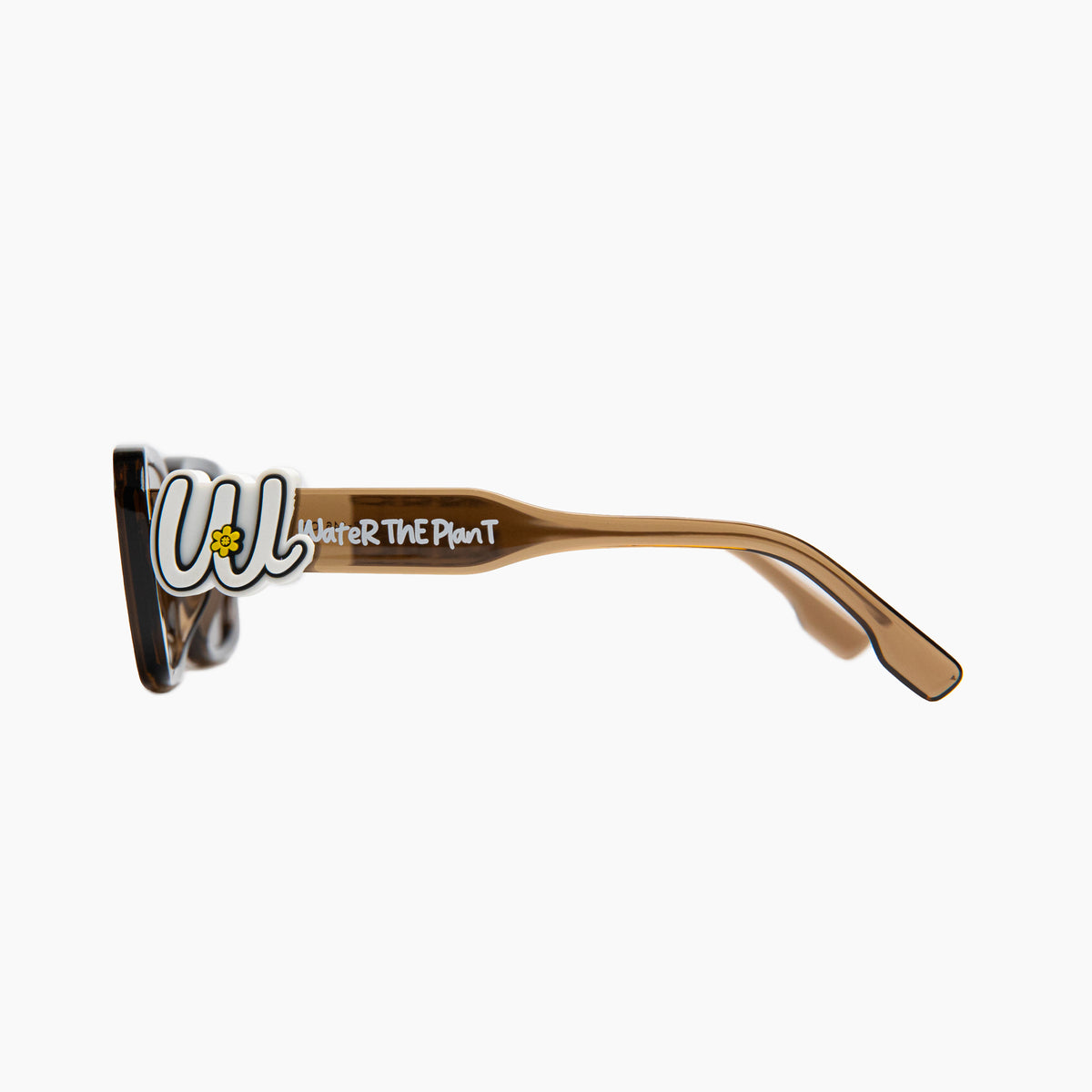 "WAVE" Sunnies | Chestnut | Amber Lens