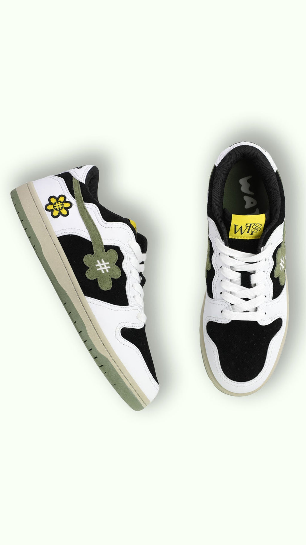 “WHITE TRUFFLE" Dream Kicks | Olive Green